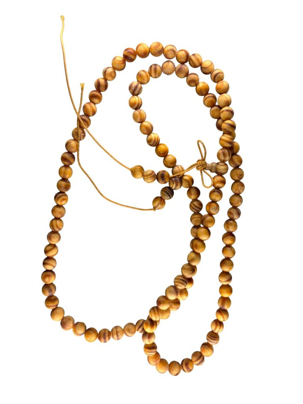 Natural Imperial Blood Dragon Wood Mala Prayer 108 Beads 8mm Necklace/Brac 29.3g